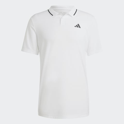 CLUB TENNIS PIQUÉ POLO SHIRT - White  