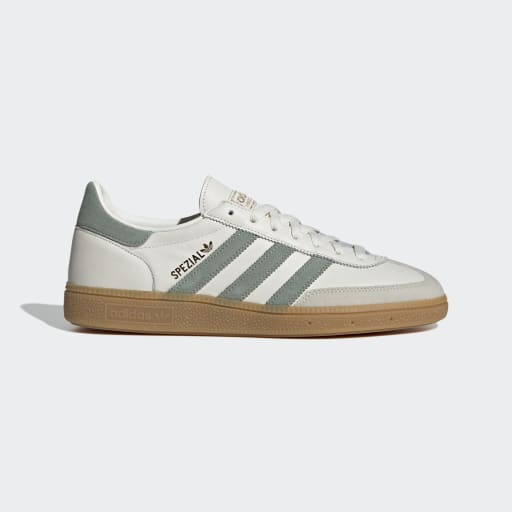 HANDBALL SPEZIAL SHOES - Off White / Silver Green / Gum 3