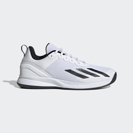 COURTFLASH SPEED TENNIS SHOES - Ftwr White / Core Black / Ftwr White