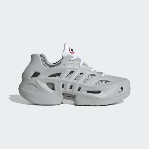 ADIFOM CLIMACOOL SHOES - Grey Two / Silver Met. / Red