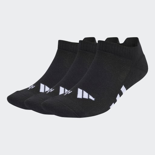 PERFORMANCE CUSHIONED LOW SOCKS 3 PAIRS - Black / Black / Black