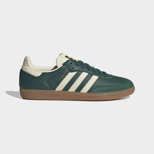 SAMBA OG SHOES - Collegiate Green / Cream White / Gold Metallic
