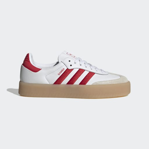 SAMBAE SHOES - Ftwr White / Better Scarlet / Ftwr White