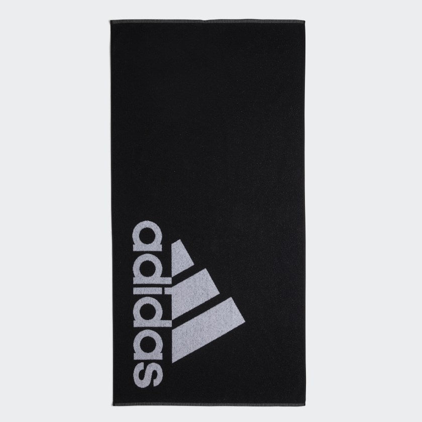 ADIDAS TOWEL LARGE - Black / White