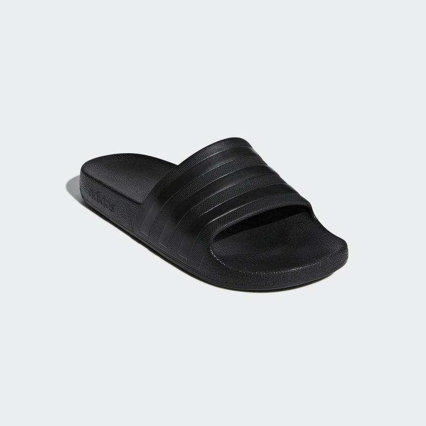 ADILETTE AQUA SLIDES - Core Black / Core Black / Core Black