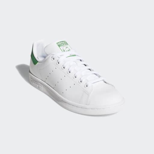 STAN SMITH WOMEN SHOES - Cloud White / Cloud White / Green