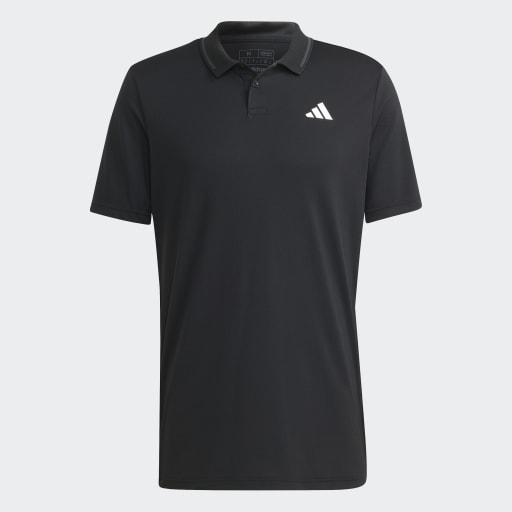 CLUB TENNIS PIQUÉ POLO SHIRT - Black