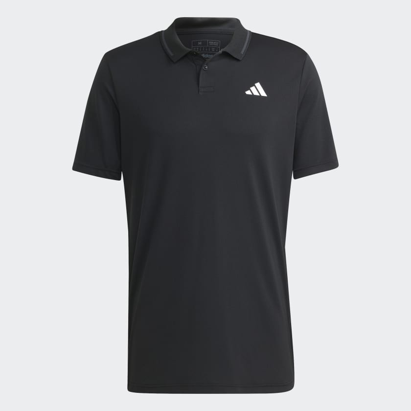 CLUB TENNIS PIQUÉ POLO SHIRT - Black