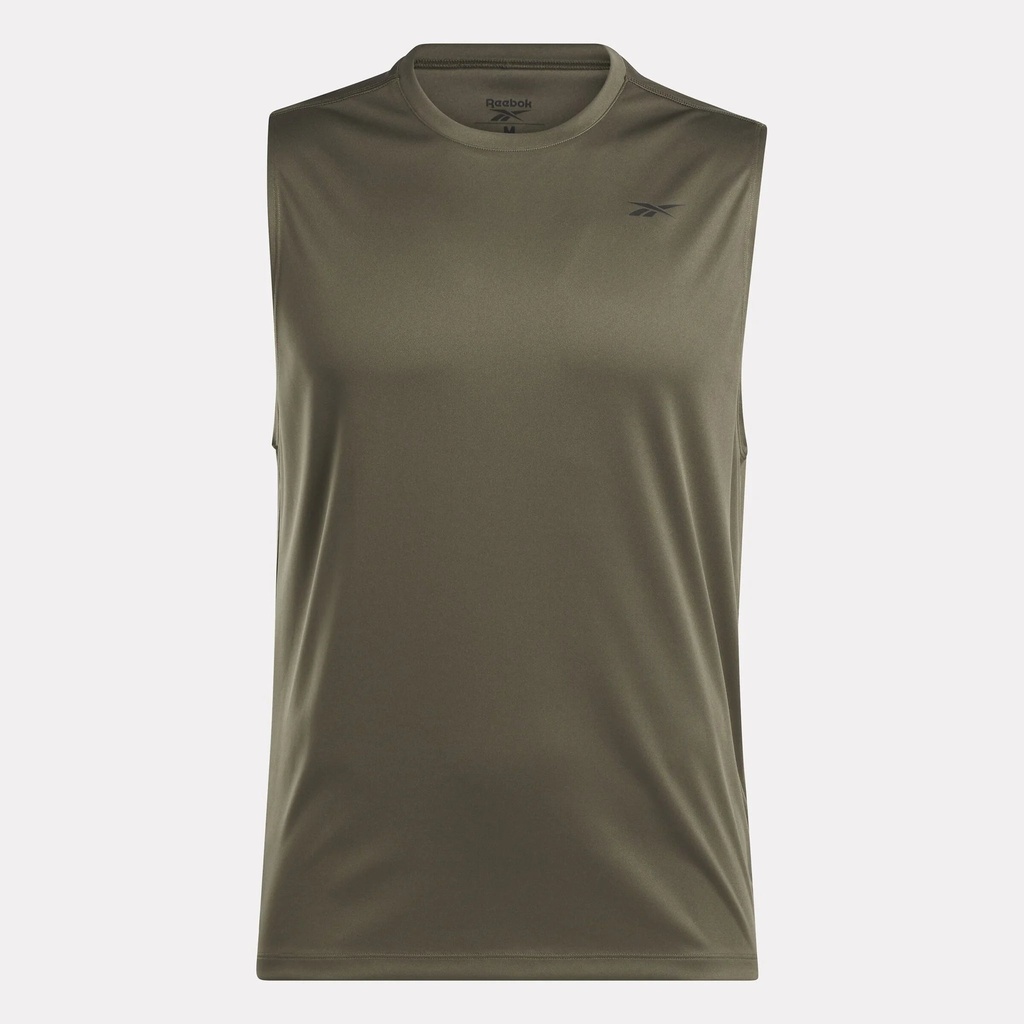 TRAIN SLVLS TECH TEE - ARMY GREEN