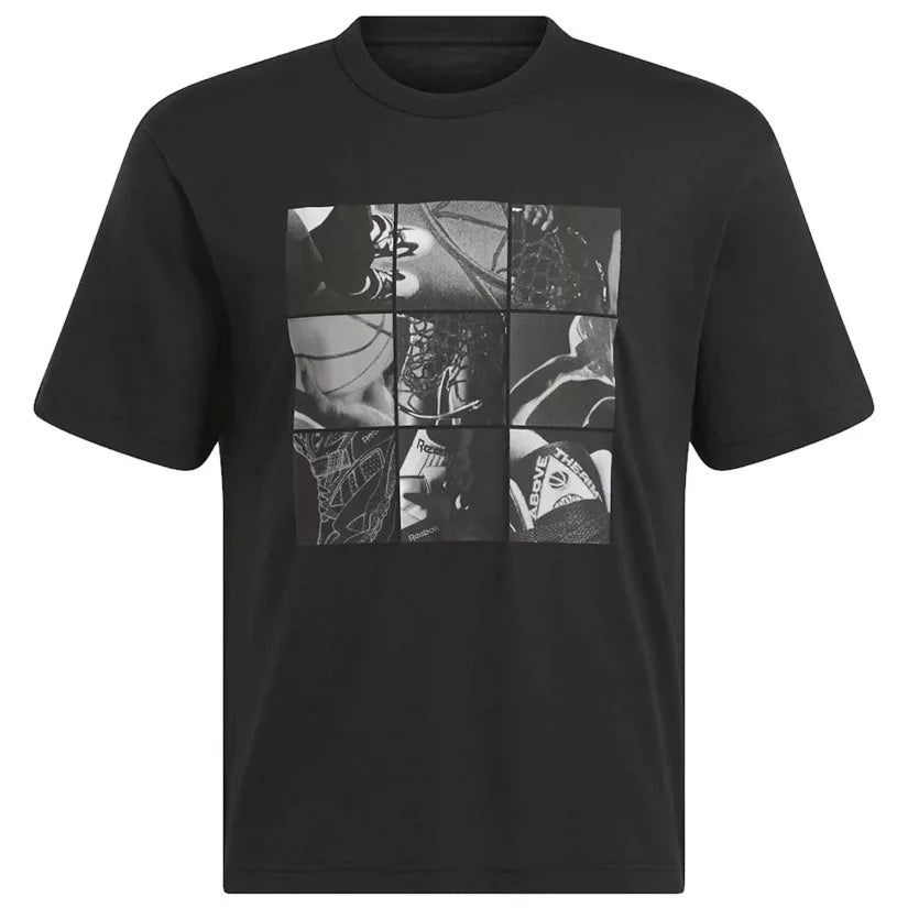 ATR COLLAGE TEE - BLACK