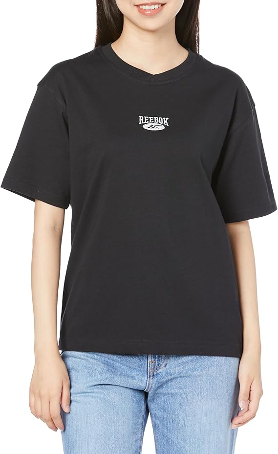 CL AE ARCHIVE SM LOGO TEE - BLACK