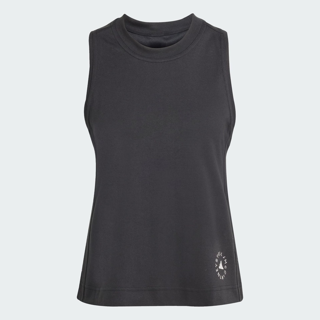 ADIDAS BY STELLA MCCARTNEY LOGO TANK TOP - Black