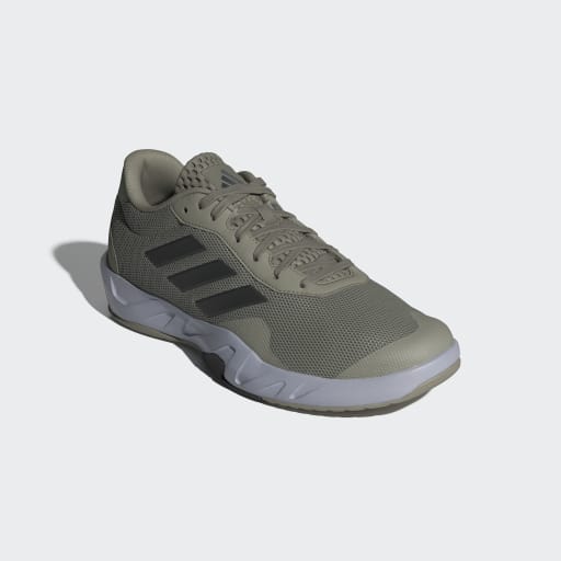 AMPLIMOVE TRAINER SHOES - Silver Pebble / Core Black / Dash Grey