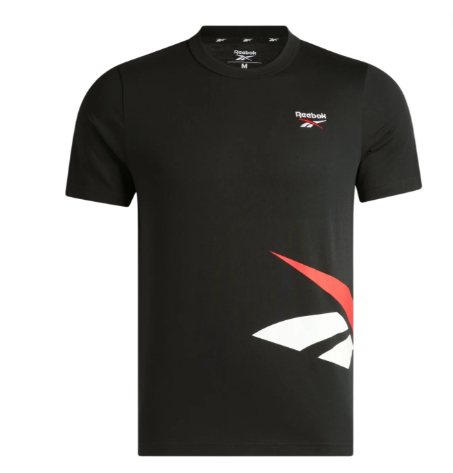 RI CROSS CHECK TEE - BLACK