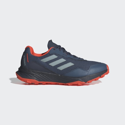 TRACEFINDER TRAIL RUNNING SHOES - Wonder Steel / Shadow Navy / Impact Orange