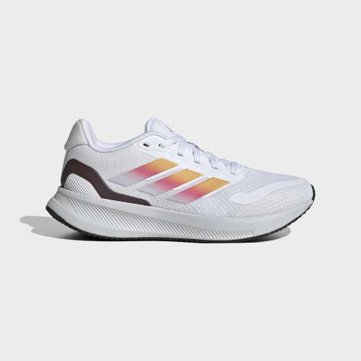 RUNFALCON 5 SHOES KIDS - Cloud White / Spark / Lucid Pink