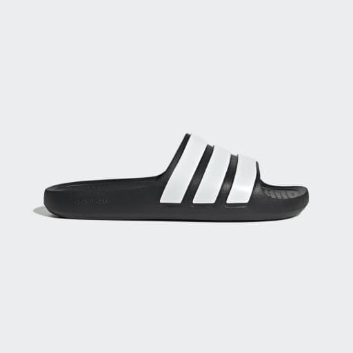 ADILETTE FLOW SLIDES - Core Black / Cloud White / Core Black