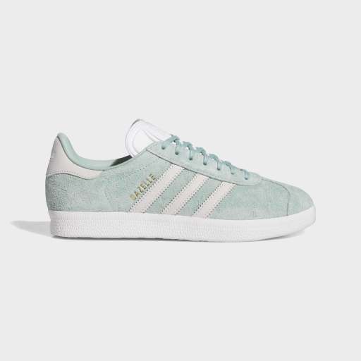 GAZELLE SHOES - Hazy Green / Off White / Cloud White