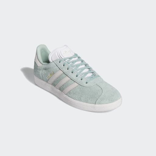 GAZELLE SHOES - Hazy Green / Off White / Cloud White