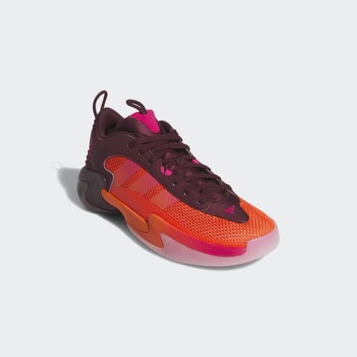 EXHIBIT SELECT MID TRAINERS - Maroon / Semi Impact Orange / Supplier Colour