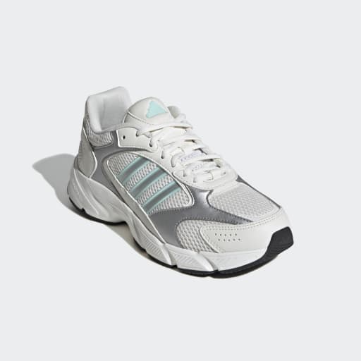 CRAZYCHAOS 2000 SHOES - Core White / Silver Metallic / Semi Flash Aqua