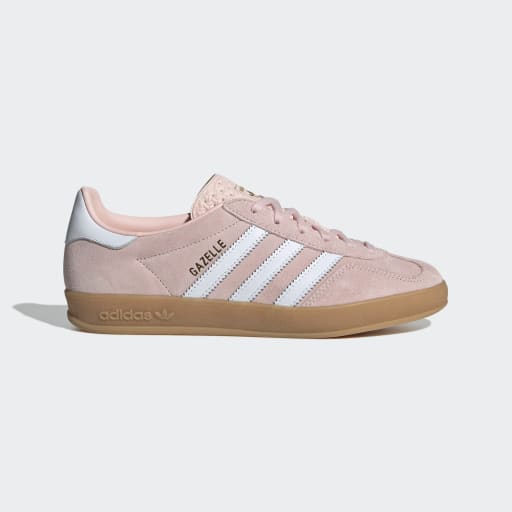 GAZELLE INDOOR SHOES - Sandy Pink / Cloud White / Gum