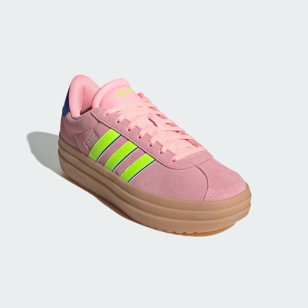 VL COURT BOLD SHOES - Pink Spark / Lucid Lemon / Lucid Blue