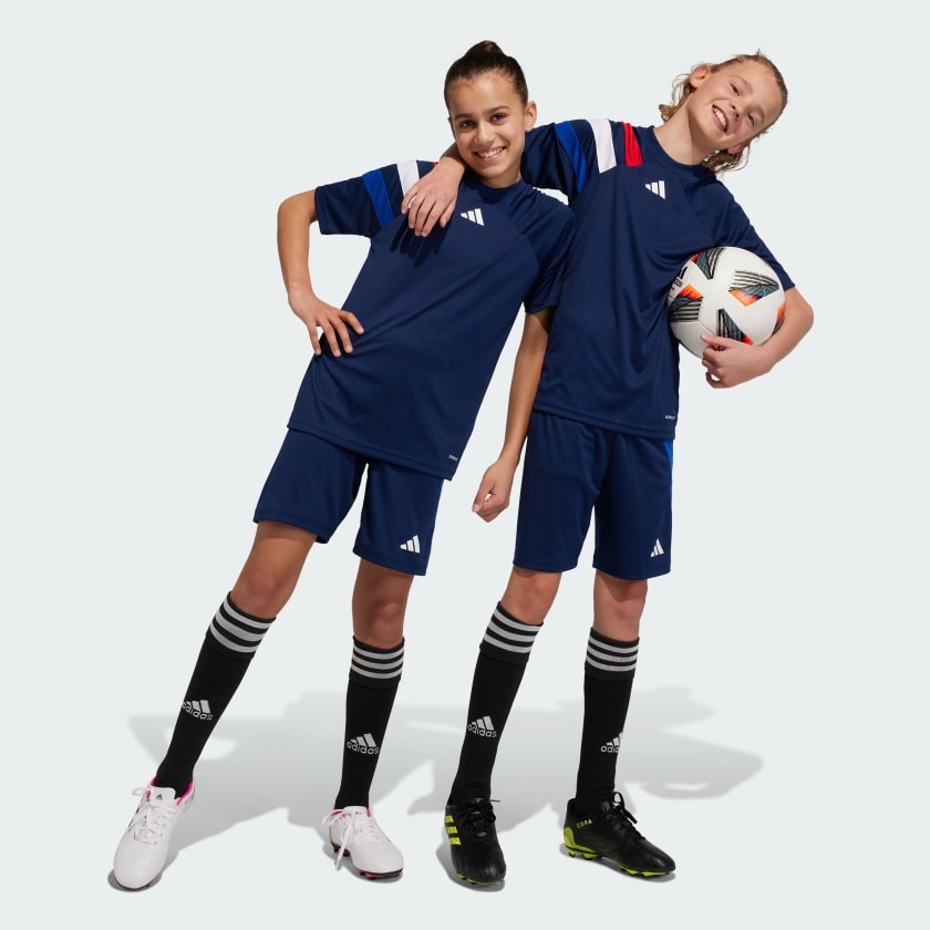 FORTORE 23 SHORTS - Team Navy Blue / Royal Blue / White / Team Collegiate Red
