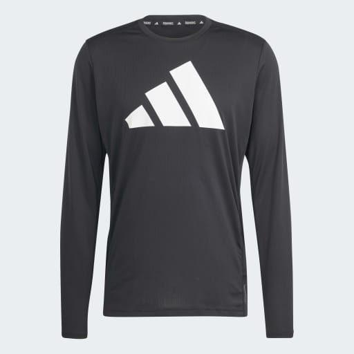 RUN IT LONG SLEEVE LONG-SLEEVE TOP - Black