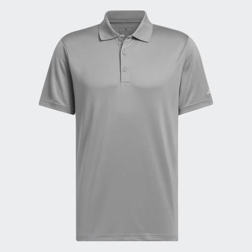 CORE ADIDAS PERFORMANCE PRIMEGREEN POLO SHIRT - Grey Three
