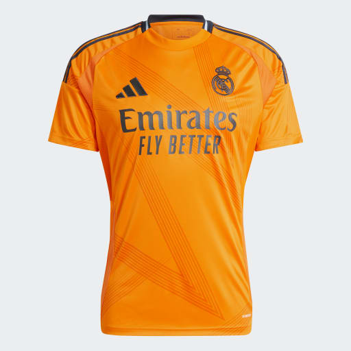 REAL MADRID 24/25 AWAY JERSEY - Crew Orange