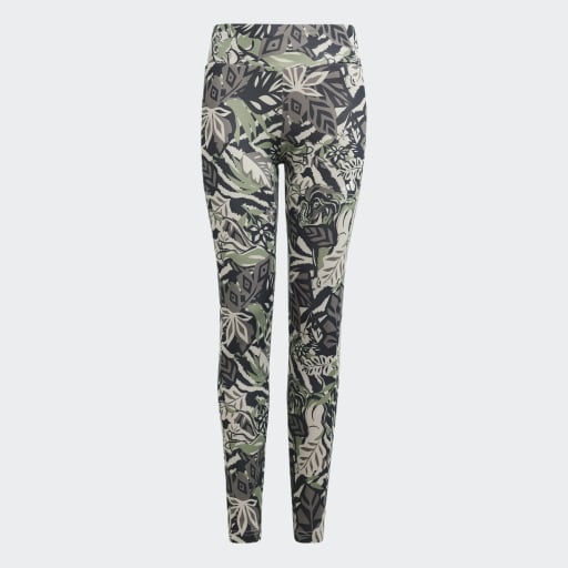 ADIDAS DISNEY LION KING LEGGINGS - Tent Green / Simple Brown / Carbon