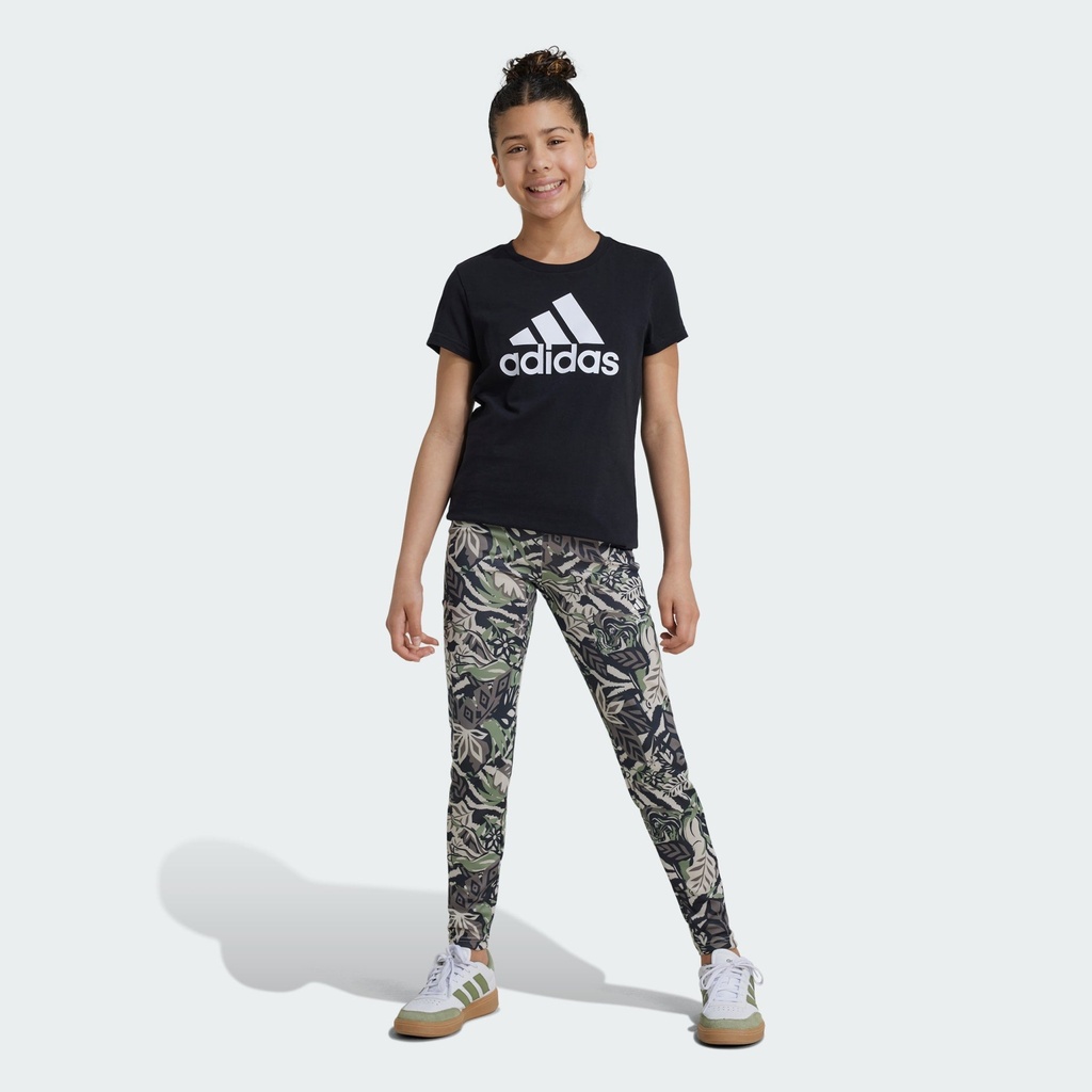 ADIDAS DISNEY LION KING LEGGINGS - Tent Green / Simple Brown / Carbon