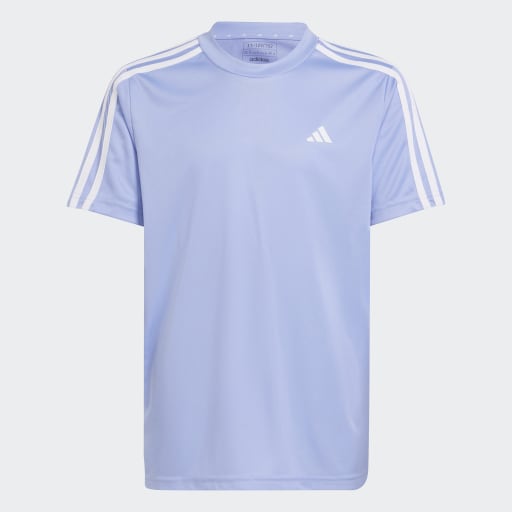 TRAIN ESSENTIALS AEROREADY 3-STRIPES REGULAR-FIT TRAINING SET - Blue Spark / White
