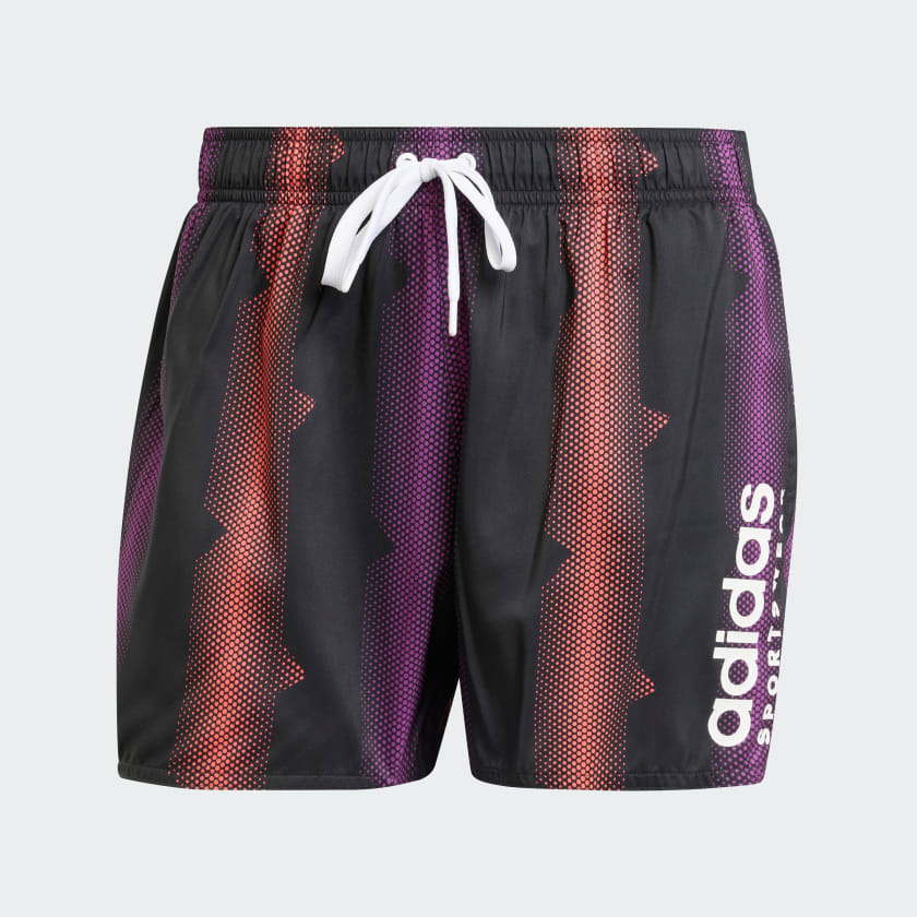 ADIDAS TIRO SWIM SHORTS VERY SHORT LENGTH - Black / White