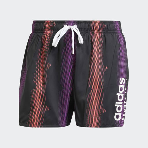 ADIDAS TIRO SWIM SHORTS VERY SHORT LENGTH - Black / White