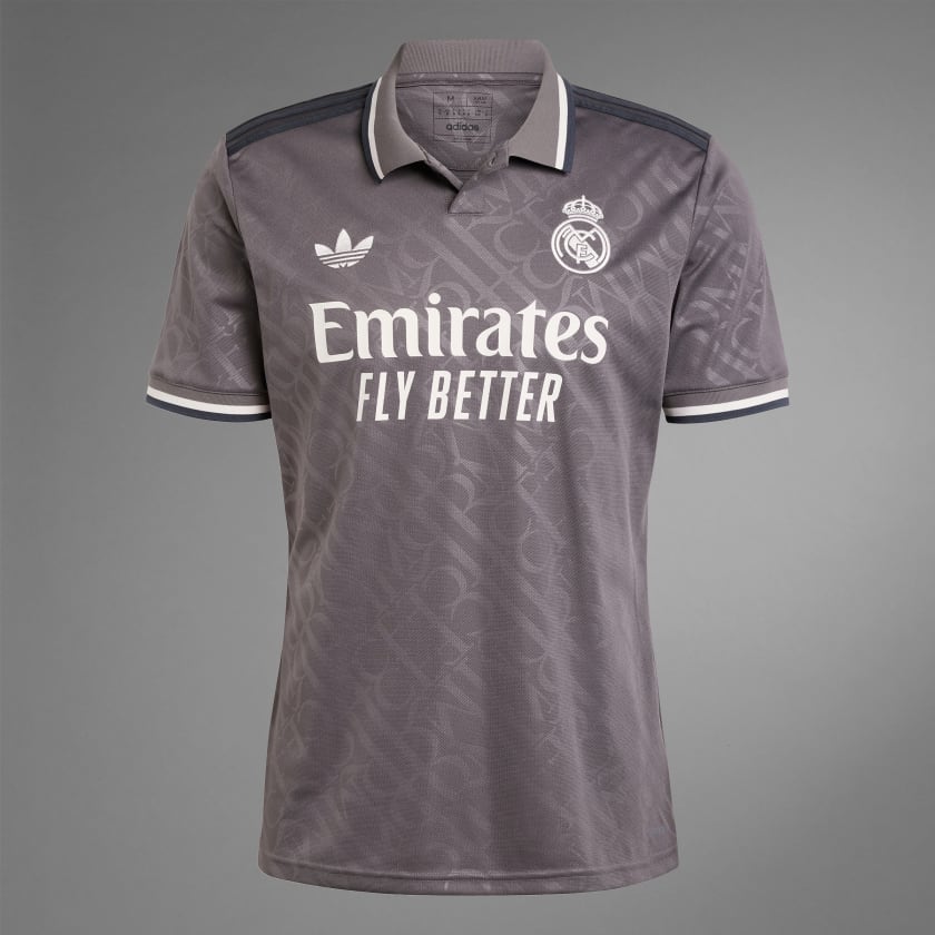 REAL MADRID 24/25 THIRD JERSEY - Charcoal