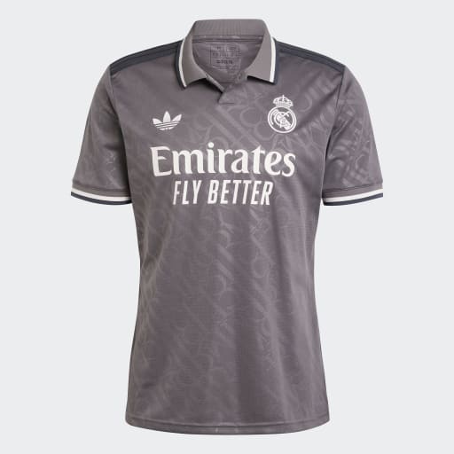 REAL MADRID 24/25 THIRD JERSEY - Charcoal