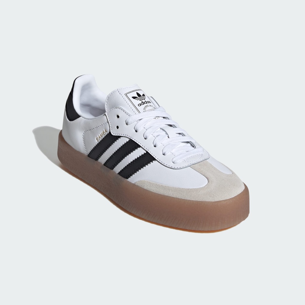SAMBAE SHOES - Cloud White / Core Black / Gold Metallic