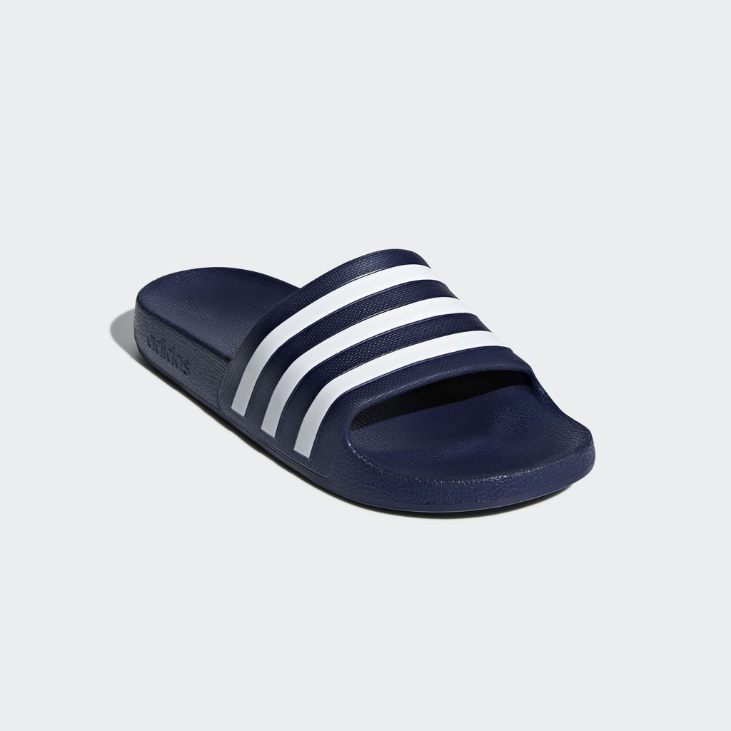 ADILETTE AQUA SLIDES - Dark Blue / Cloud White / Dark Blue