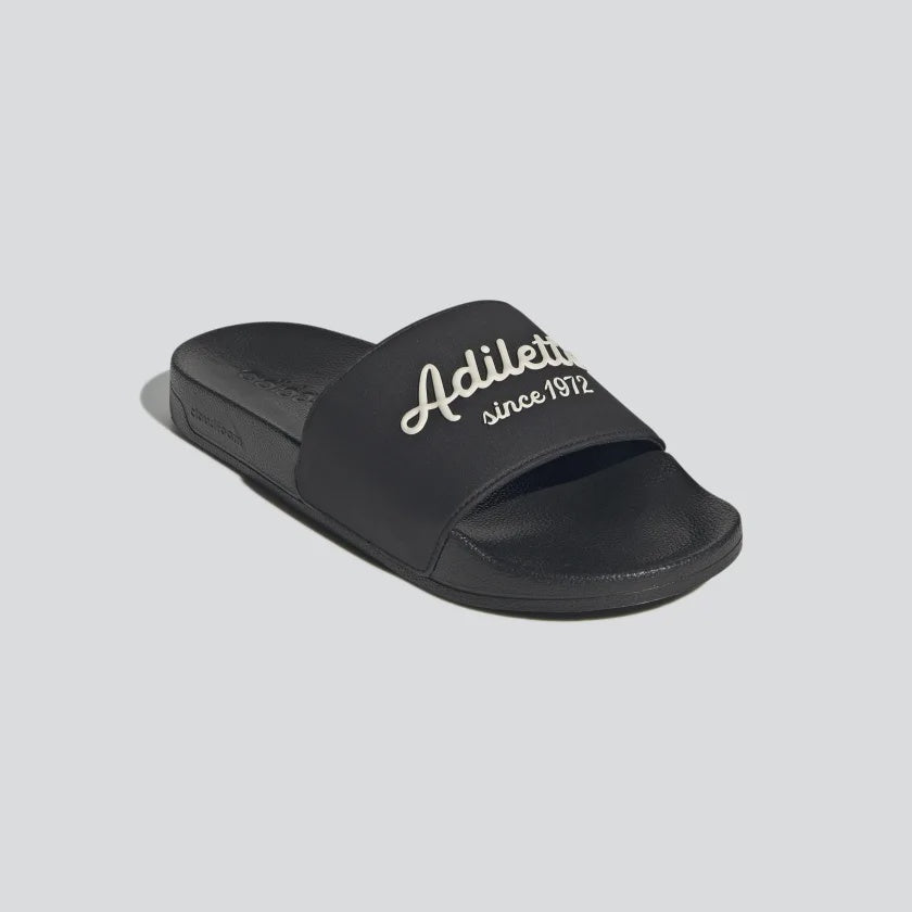 ADILETTE SHOWER SLIDES - Core Black / Wonder White / Core Black