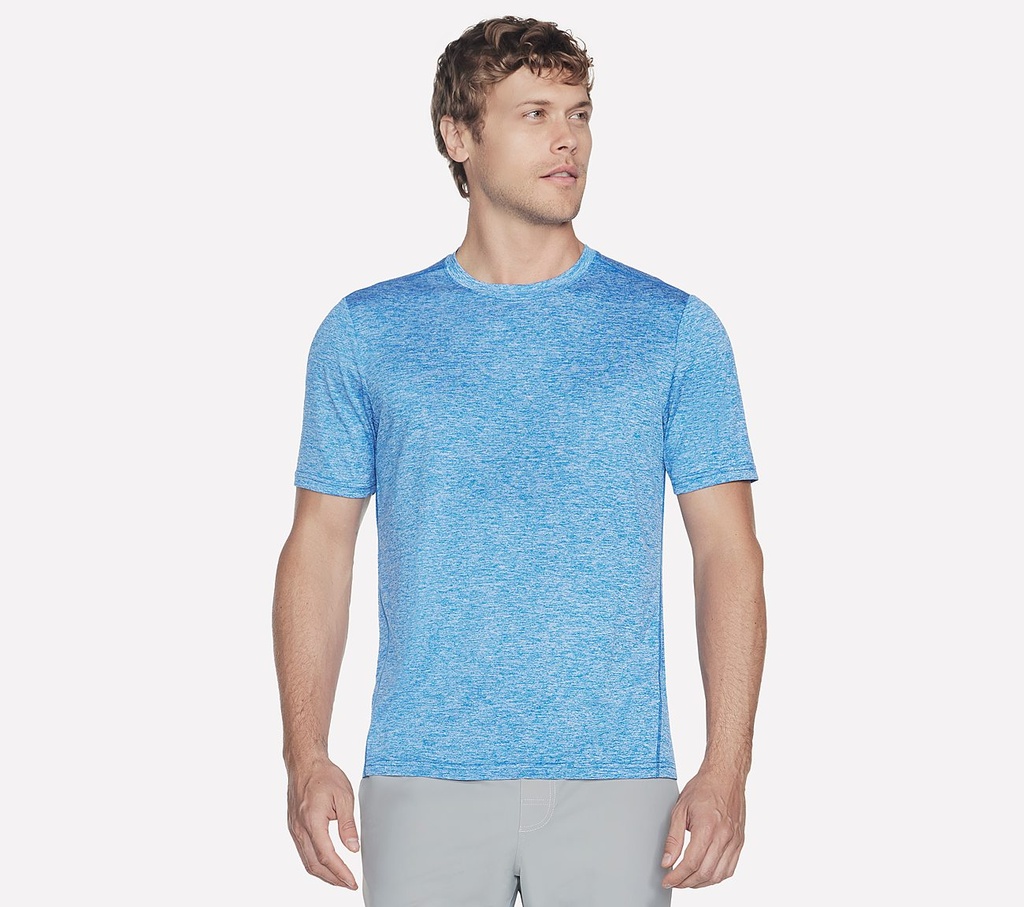 GODRI CHARGE TEE - STRONG BLUE/BRIGHT WHITE