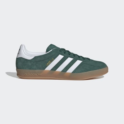 GAZELLE INDOOR SHOES - Collegiate Green / Cloud White / Gum