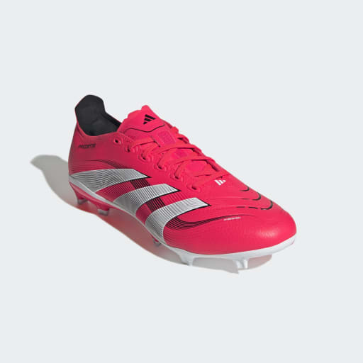 PREDATOR LEAGUE FIRM/MULTI-GROUND BOOTS - Lucid Red / Cloud White / Core Black