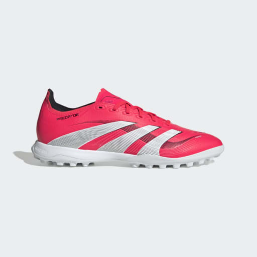 PREDATOR LEAGUE TURF BOOTS - Lucid Red / Cloud White / Core Black