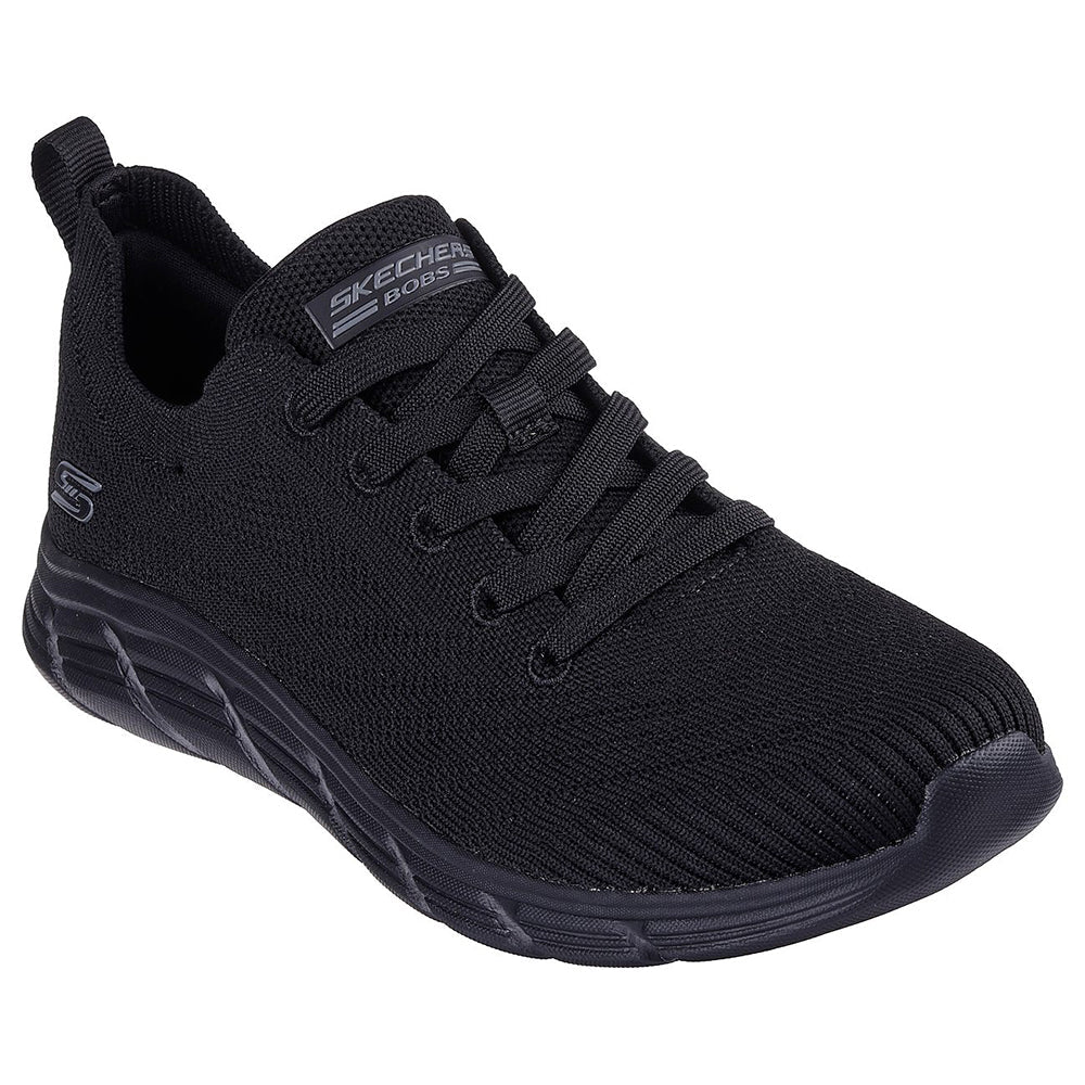 BOBS SPORT B FLEX LO - GRACEFUL STRIDE - BLACK BLACK