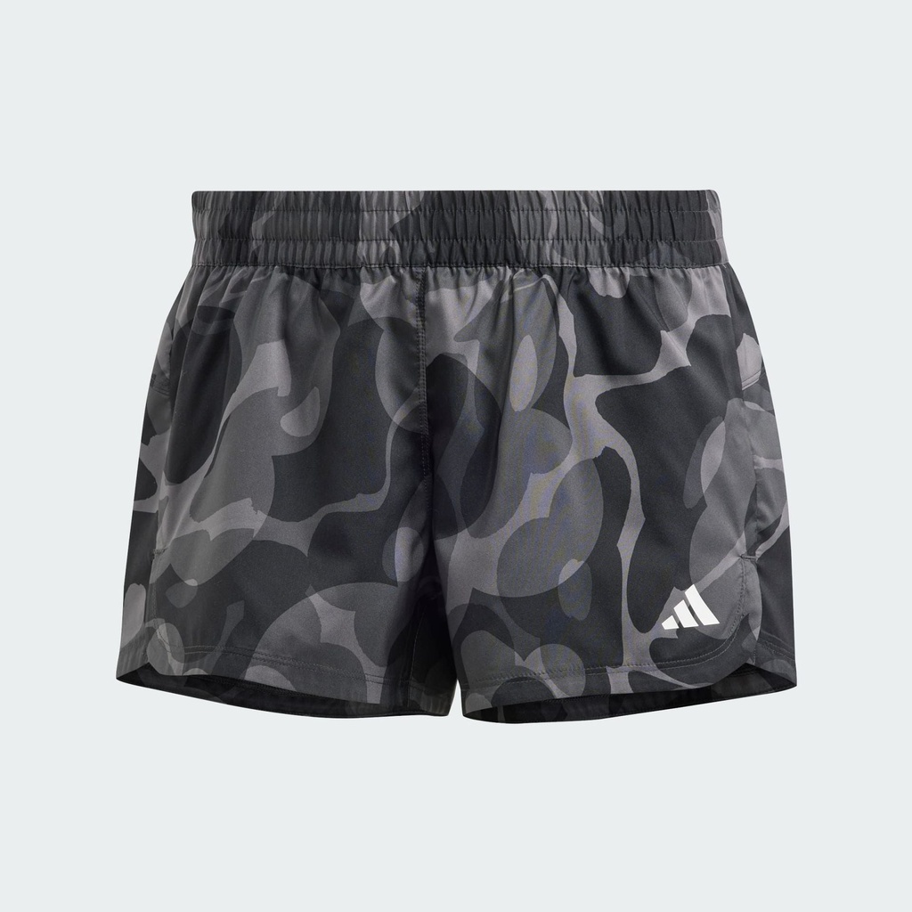 PACER TRAIN ESSENTIALS FLORAL-PRINT WOVEN SHORTS - Black / Print