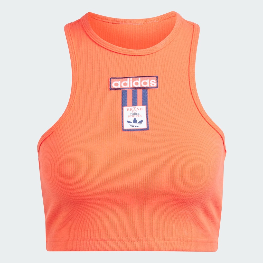 ADIBREAK CROPPED TANK TOP  - Bright Red