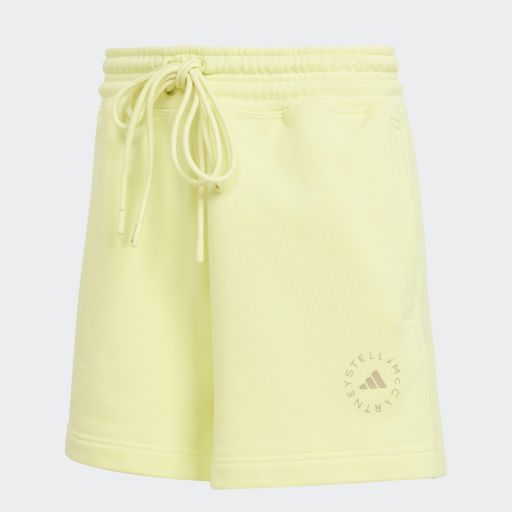 ADIDAS BY STELLA MCCARTNEY TERRY SHORTS  - Blush Yellow