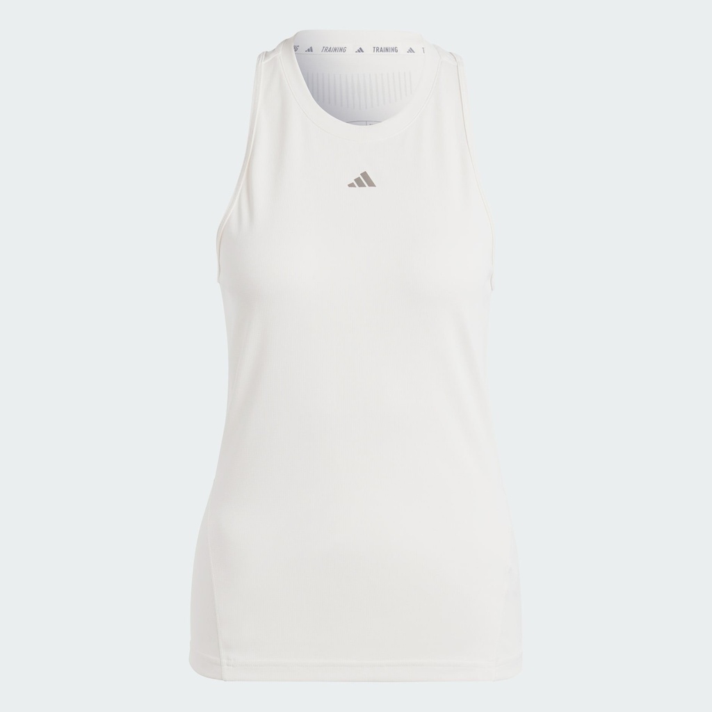 ADIDAS DESIGNED FOR TRAINING HEAT.RDY HIIT TANK  - Chalk White